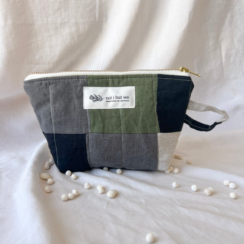 Quilted Cosmetic Pouch