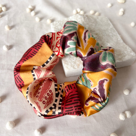 Rooibos Satin Scrunchie
