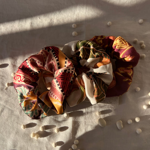 Rooibos Satin Scrunchie
