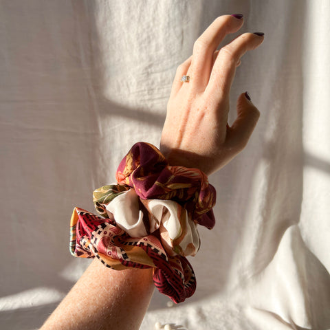 Rooibos Satin Scrunchie