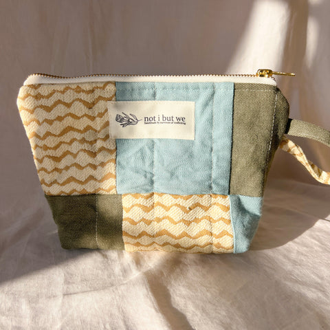 Quilted Cosmetic Pouch