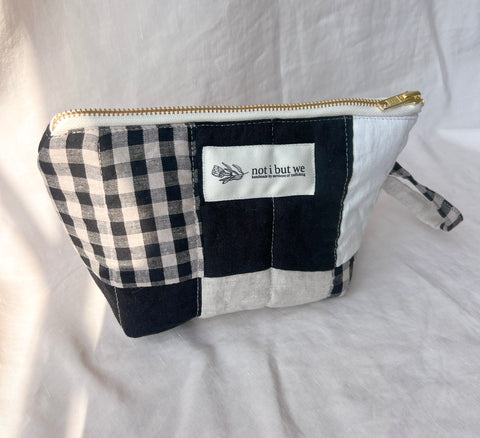 Quilted Cosmetic Pouch