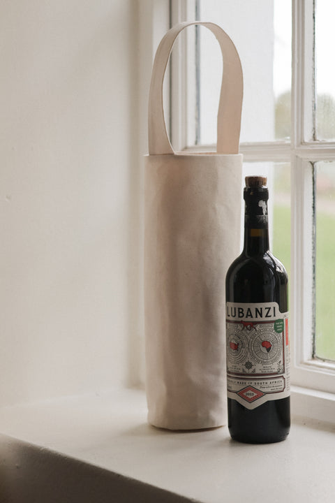 custom wine bag blank option