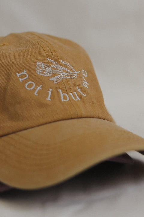mustard protea cotton cap
