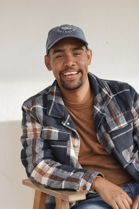 navy protea cap