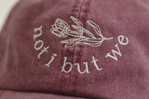 embroidered protea cap