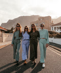 Women wearing the aw24 clothing collection.