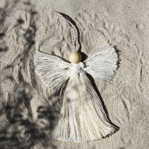 White Angel Ornament