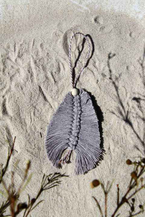 Grey Christmas Tree Ornament