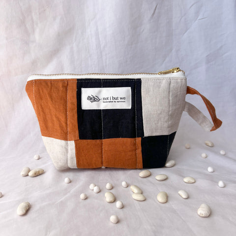 Quilted Cosmetic Bag