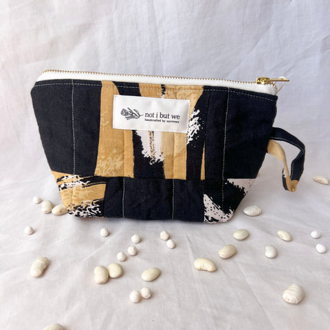 Quilted Cosmetic Pouch