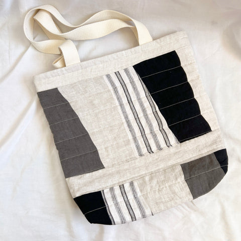 Patchwork Quilted Tote Bag