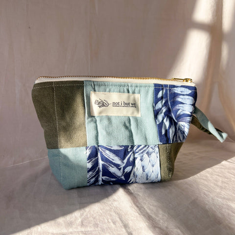 Quilted Cosmetic Pouch