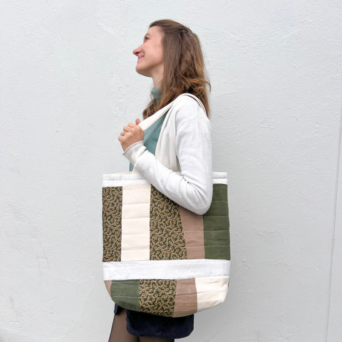Quilted Tote Bag