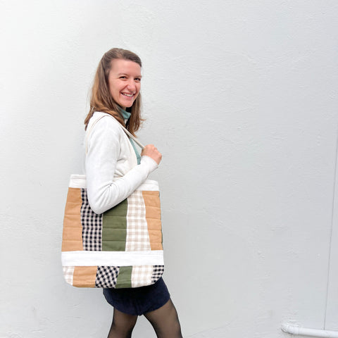 Quilted Tote Bag