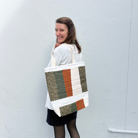 Quilted Tote Bag