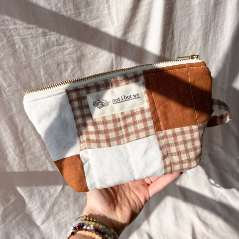 Quilted Cosmetic Bag
