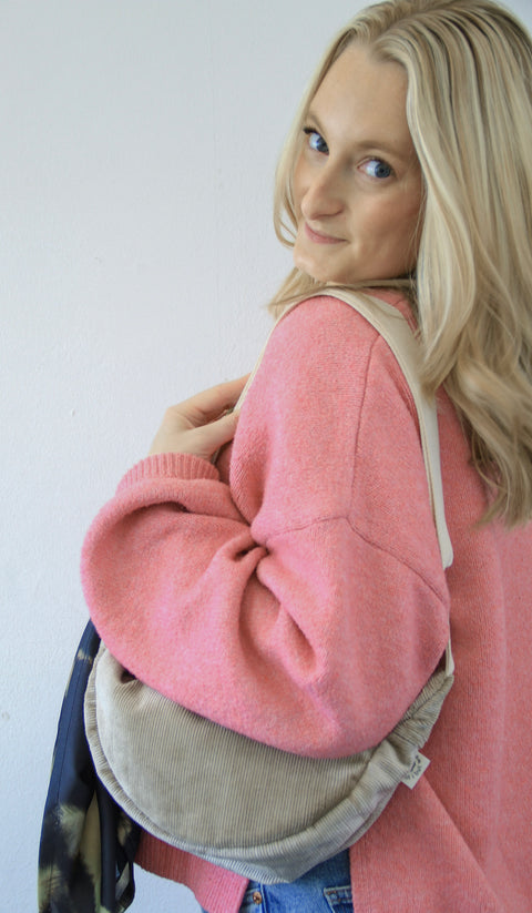 Crossbody Bag | Sand Cord
