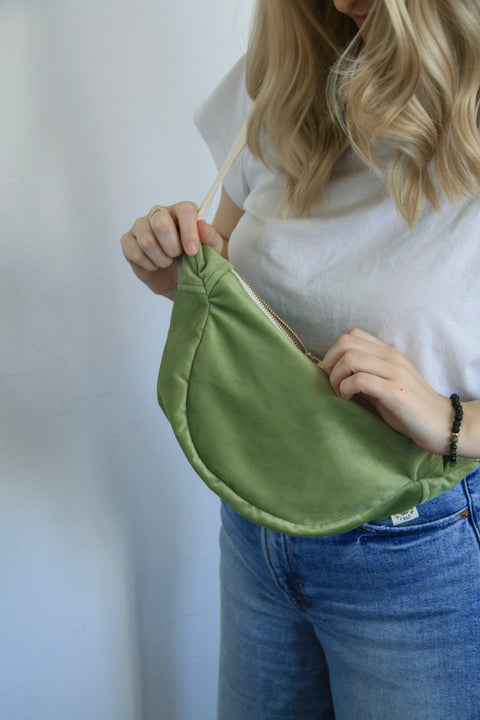 Crossbody Bag | Lime Velvet