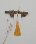 Mustard Tassel with "presence" card