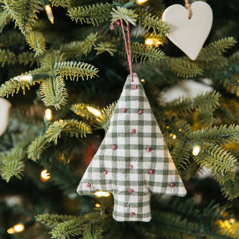 Quilted Tree Ornament