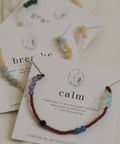not i but we calm bracelet close up