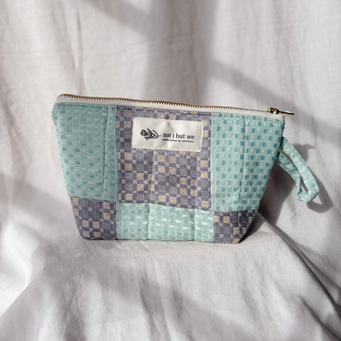 Patchwork Quilted Cosmetic Bag