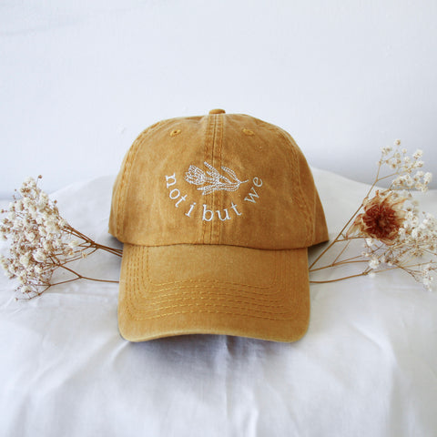 washed-mustard-protea-baseball-cap