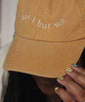 not i but we wave cap mustard