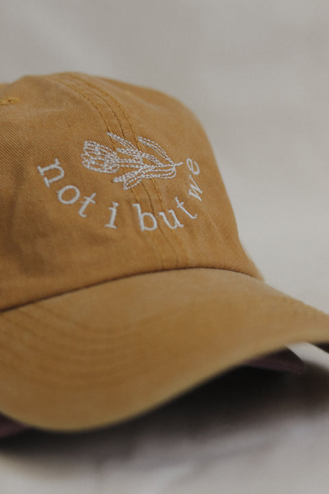 mustard protea cotton cap