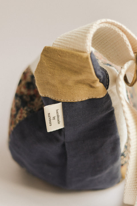 Upcycled Patchwork Moon Bags