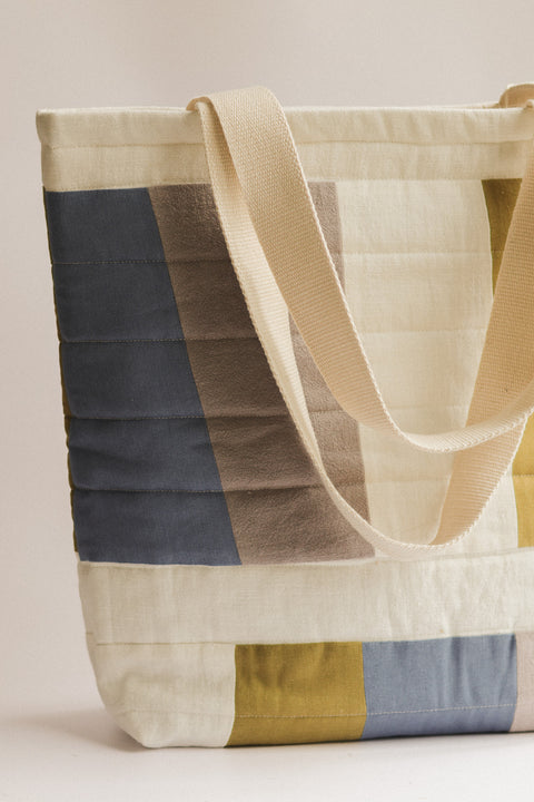 Patchwork Quilted Tote Bag
