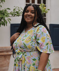 Inga in lemonade sisterhood dress