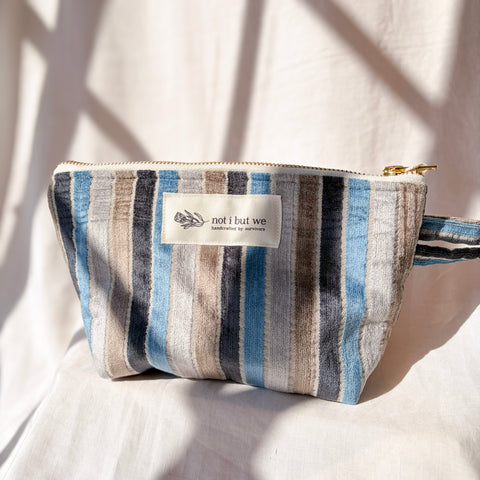 Patchwork Quilted Cosmetic Bag